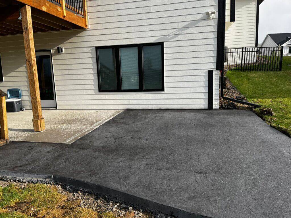 Colored and Stamped Concrete