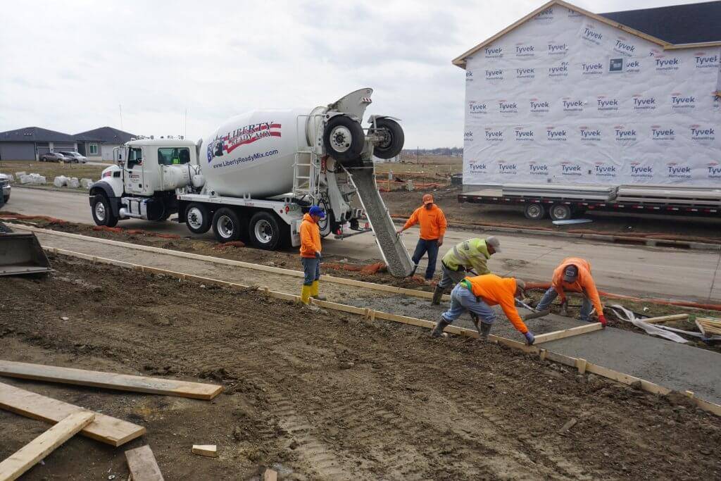 Sidewalk Construction